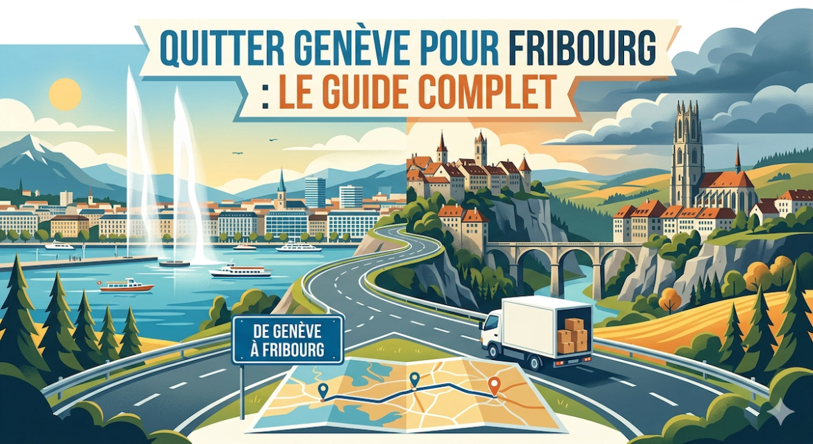 Quitter Genève pour Fribourg : Le guide complet