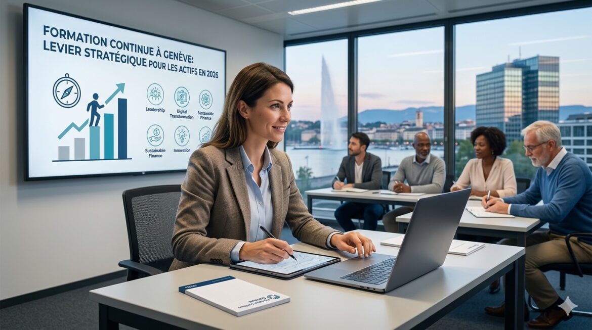 Formation continue à Genève: pourquoi la montée en compétences est devenue un levier stratégique pour les actifs en 2026